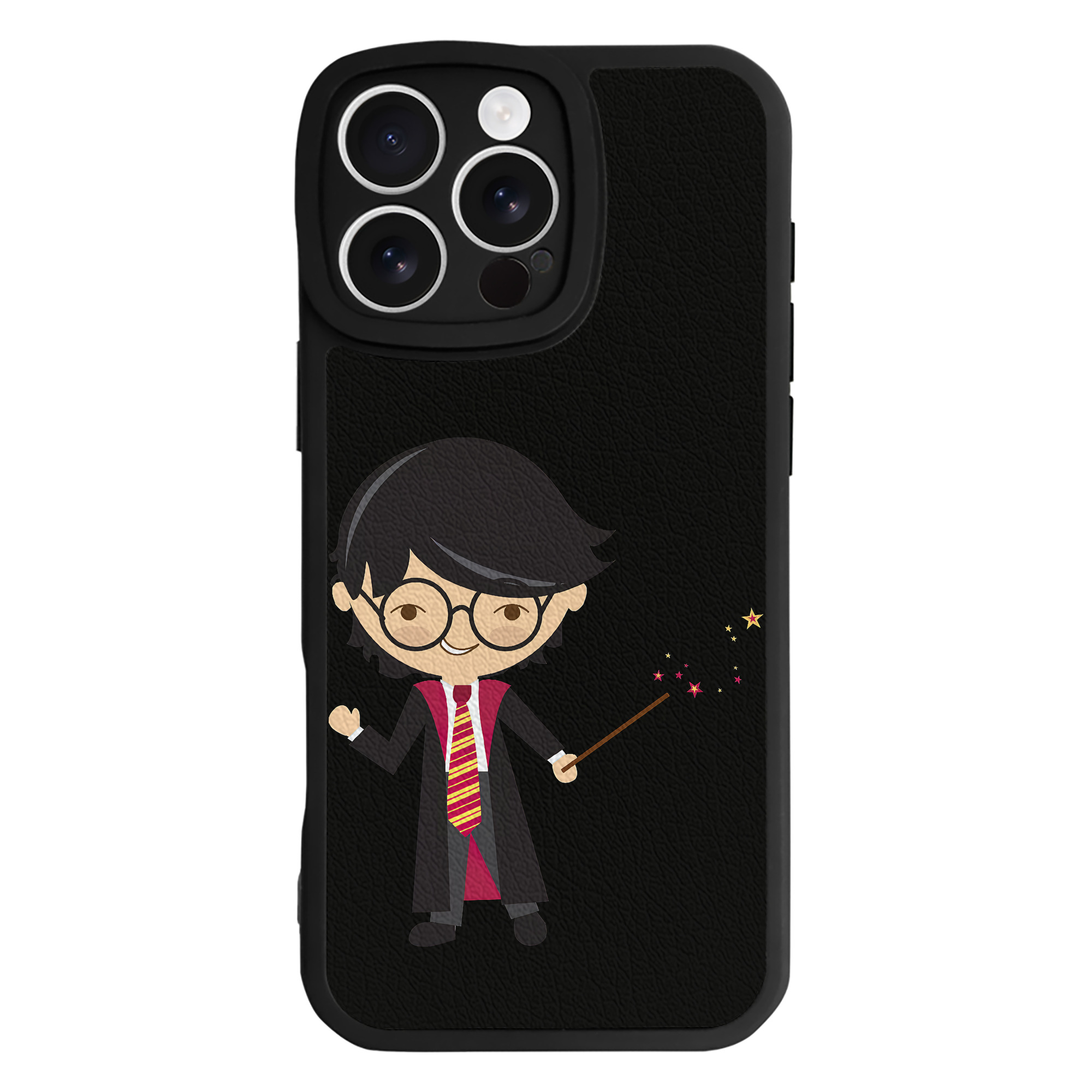 （画像用） Harry Potter ハリー・ポッターシリーズ 【iPhone 16シリーズ対応】シリコンスマホケース（レザー調） 材質：シリコン